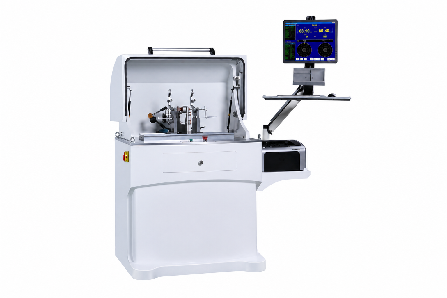 Horizontal balancing machine